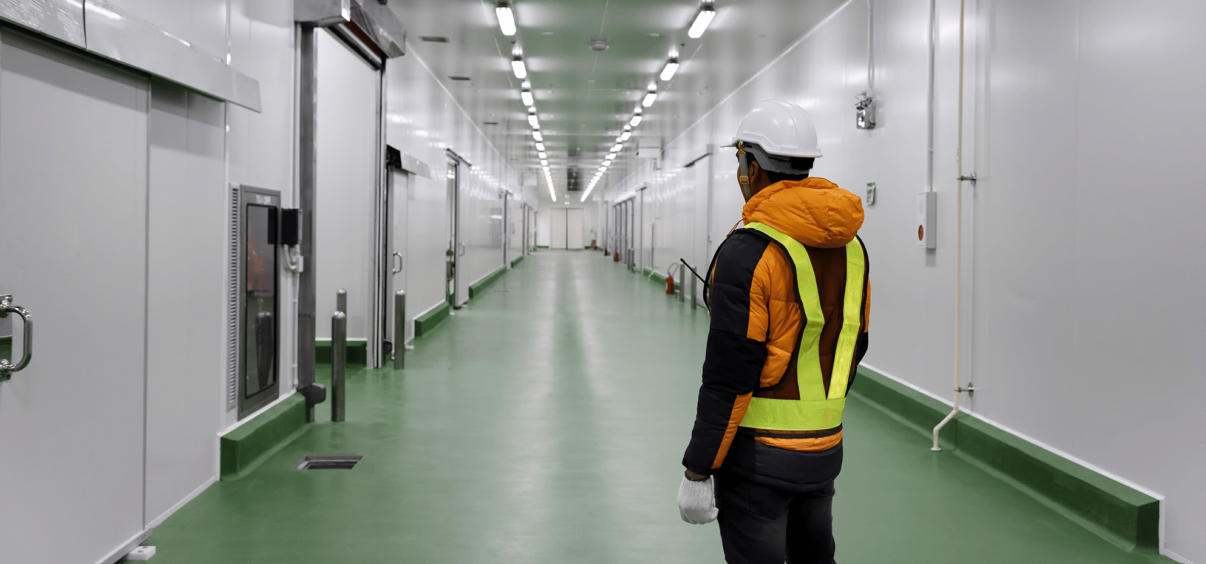 Coldstore maintenance engineer inspection